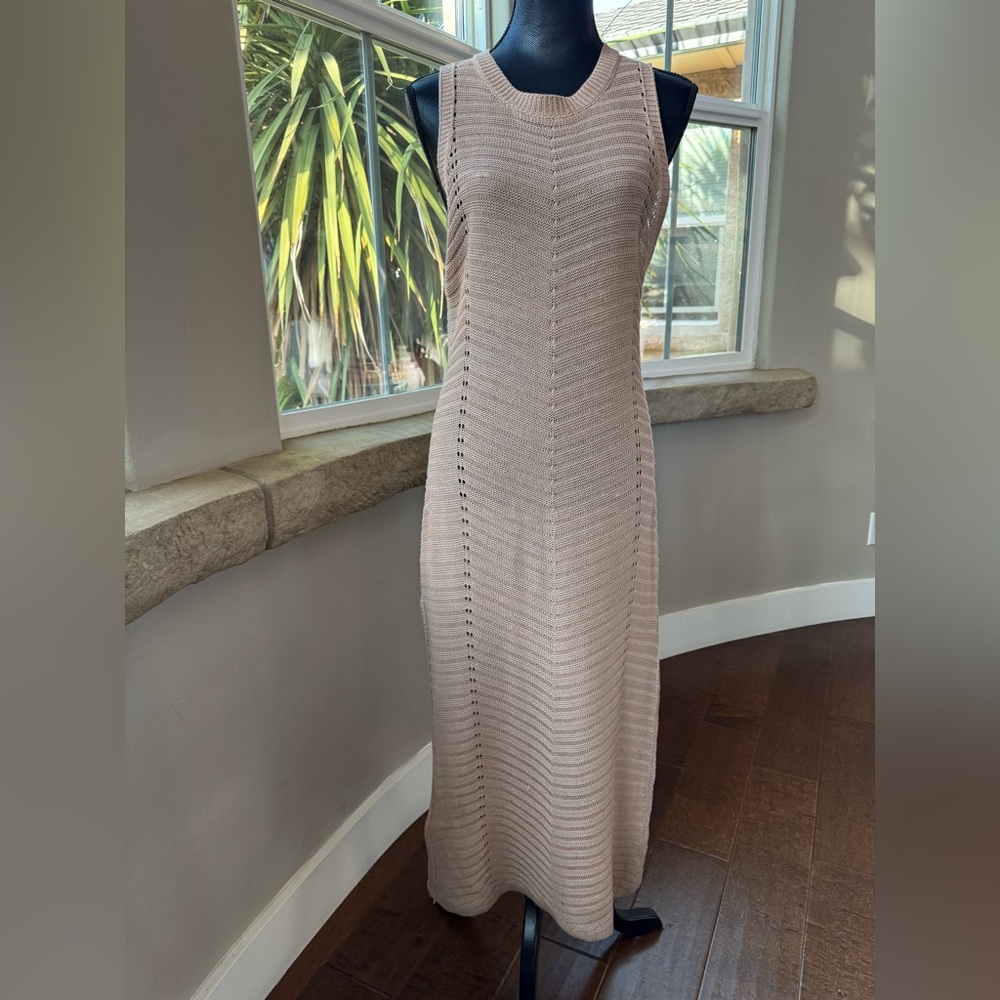 Blu Waves Knit Dress - Swimsuit Cover-Up Women’s Size XL (NWT)